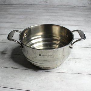 Tupperware Chef Series Stainless Steel Steamer Insert Fits 2.5 3 qt Pan